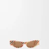 Flash Slim Cateye-zonnebril