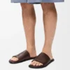 Flex Anagram-slipper van zacht kalfsleer