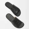 Flex Anagram-slipper van zacht kalfsleer