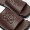 Flex Anagram-slipper van zacht kalfsleer