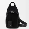 Flex Sling van canvas en suède Flex Sling van canvas en suède