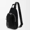 Flex Sling van canvas en suède Flex Sling van canvas en suède
