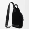 Flex Sling van canvas en suède Flex Sling van canvas en suède