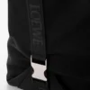 Flex Tote bag with zipper from canvas and suede Flex Tote bag with zipper from canvas and suede