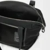 Flex Tote bag with zipper from canvas and suede Flex Tote bag with zipper from canvas and suede