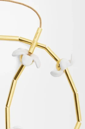 Flor-ketting van sterlingzilver en email Flor-ketting van sterlingzilver en email