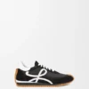 Flow Runner van nylon en suède