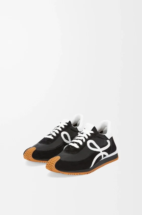 Flow Runner van nylon en suède Flow Runner van nylon en suède