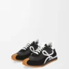 Flow Runner van nylon en suède