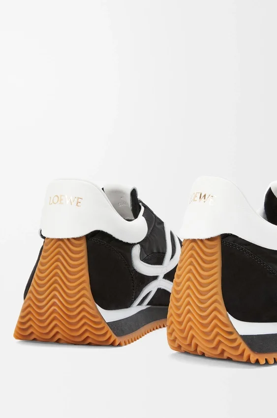 Flow Runner van nylon en suède Flow Runner van nylon en suède