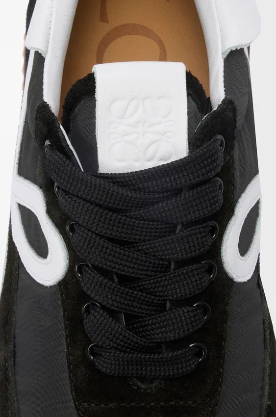 Flow Runner van nylon en suède Flow Runner van nylon en suède