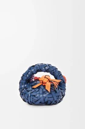 Flower deurstopper van steen en kalfsleer