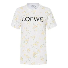 Flowers met korte mouwen, wit S540333Xar