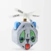 Futurist cat kerstbal van geblazen glas Futurist cat kerstbal van geblazen glas