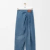 Gedrapeerde spijkerbroek van denim Gedrapeerde spijkerbroek van denim