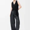 Gedrapeerde top van viscose Gedrapeerde top van viscose