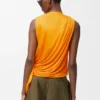 Gedrapeerde top van viscose Gedrapeerde top van viscose