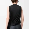 Gedrapeerde top van viscose Gedrapeerde top van viscose