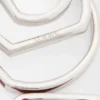 Gestapelde hoepeloorbellen van sterlingzilver en email Gestapelde hoepeloorbellen van sterlingzilver en email