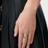 Gestapelde ring van sterlingzilver Gestapelde ring van sterlingzilver