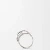 Gestapelde ring van sterlingzilver en email Gestapelde ring van sterlingzilver en email