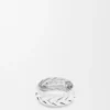 Gevlochten ring van sterlingzilver Gevlochten ring van sterlingzilver