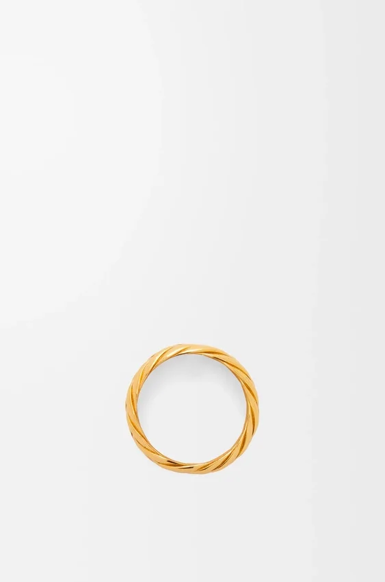 Gevlochten ring van sterlingzilver Gevlochten ring van sterlingzilver