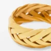 Gevlochten ring van sterlingzilver Gevlochten ring van sterlingzilver