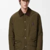 Gewatteerd overshirt van technisch shell-materiaal Gewatteerd overshirt van technisch shell-materiaal