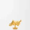 Grasshopper-speldje van messing