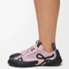 Grip-Sneakers van nylon en suède Grip-Sneakers van nylon en suède