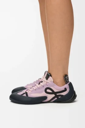 Grip-Sneakers van nylon en suède