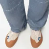 Grip-Sneakers van nylon en suède Grip-Sneakers van nylon en suède