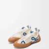 Grip-Sneakers van nylon en suède Grip-Sneakers van nylon en suède