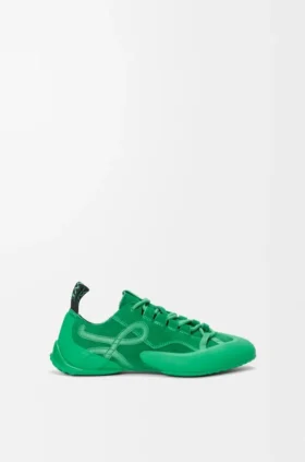 Grip-Sneakers van suède kalfsleer