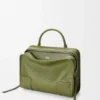 Grote Amazona 180-tas van struisvogelleer Grote Amazona 180-tas van struisvogelleer
