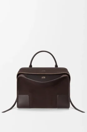 Grote Amazona 180-tas van suède Grote Amazona 180-tas van suède