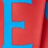 Grote Bilbao-bucket met oversized logo van glad kalfsleer Grote Bilbao-bucket met oversized logo van glad kalfsleer