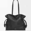 Grote Flamenco-clutch van nappa-kalfsleer Grote Flamenco-clutch van nappa-kalfsleer