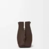 Grote Flamenco-clutch van nappa-kalfsleer Grote Flamenco-clutch van nappa-kalfsleer