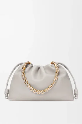 Grote Flamenco Purse van zacht nappa-lamsleer