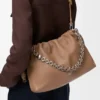 Grote Flamenco Purse van zacht nappa-lamsleer Grote Flamenco Purse van zacht nappa-lamsleer
