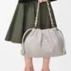 Grote Flamenco Purse van zacht nappa-lamsleer Grote Flamenco Purse van zacht nappa-lamsleer
