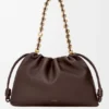 Grote Flamenco Purse van zacht nappa-lamsleer Grote Flamenco Purse van zacht nappa-lamsleer