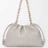 Grote Flamenco Purse van zacht nappa-lamsleer Grote Flamenco Purse van zacht nappa-lamsleer