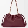 Grote Flamenco Purse van zacht nappa-lamsleer Grote Flamenco Purse van zacht nappa-lamsleer