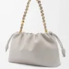 Grote Flamenco Purse van zacht nappa-lamsleer Grote Flamenco Purse van zacht nappa-lamsleer
