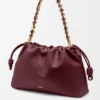 Grote Flamenco Purse van zacht nappa-lamsleer Grote Flamenco Purse van zacht nappa-lamsleer