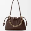 Grote Flamenco Purse van zacht nappa-lamsleer Grote Flamenco Purse van zacht nappa-lamsleer