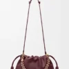 Grote Flamenco Purse van zacht nappa-lamsleer Grote Flamenco Purse van zacht nappa-lamsleer